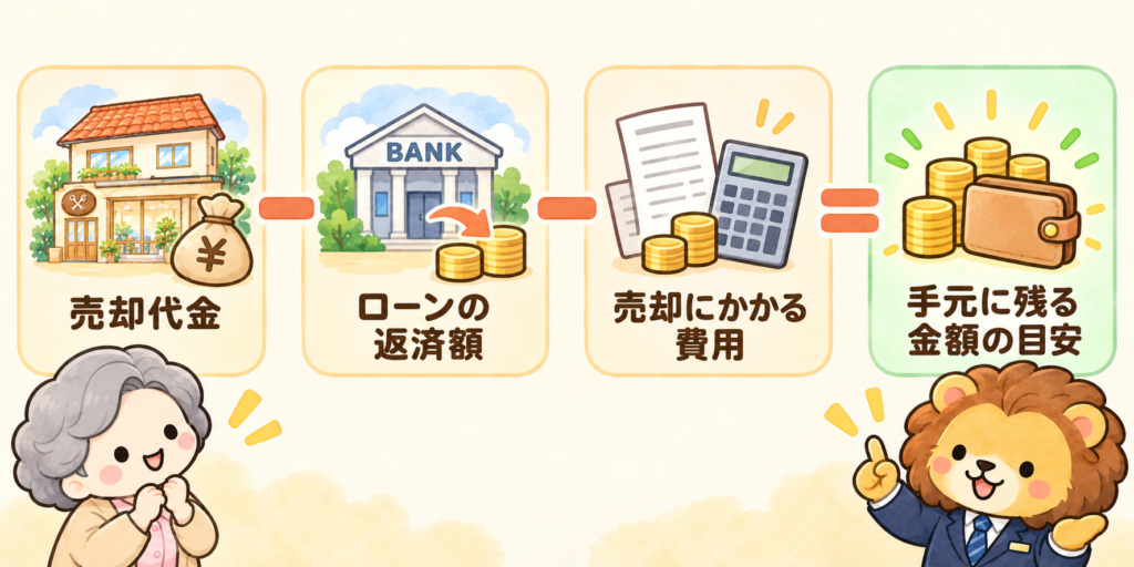 不動産売却の手取り計算